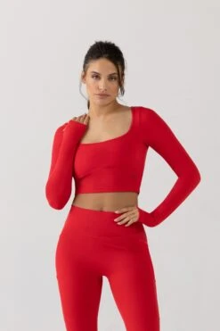 Bloch Revive Square Crop -The Dancewear Shop 0000s 0004 ZCO2007 DTCO2000 CHI 1379