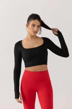 Bloch Revive Square Crop 8 Bloch Revive Square Crop -The Dancewear Shop 0005 ZCO2007 DTCO2000 GPH 1394