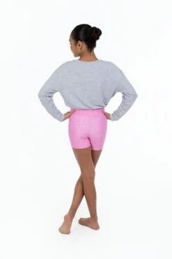 BLOCH X Flo Active Nicole Bike Shorts 9 BLOCH X Flo Active Nicole Bike Shorts -The Dancewear Shop 0021 FM1526MVGreyFM1210PTBack