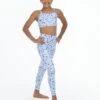 BLOCH X Flo Active Full Length Leggings 1 BLOCH X Flo Active Full Length Leggings -The Dancewear Shop 0109 FM618PBPFM1401PBPFront