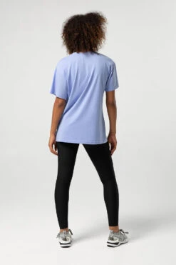 Ladies Tonal Bloch Print Oversized Tee -The Dancewear Shop 7nX0ky7c