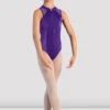 Girls Maddinson Velvet Zipper Front Leotard 2 Girls Maddinson Velvet Zipper Front Leotard -The Dancewear Shop CL1035 AMT FRONT