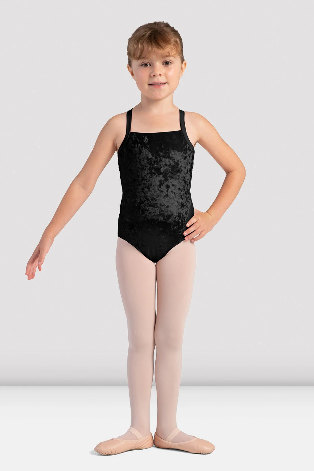 Girls Pippa Velvet Camisole Leotard 3 Girls Pippa Velvet Camisole Leotard