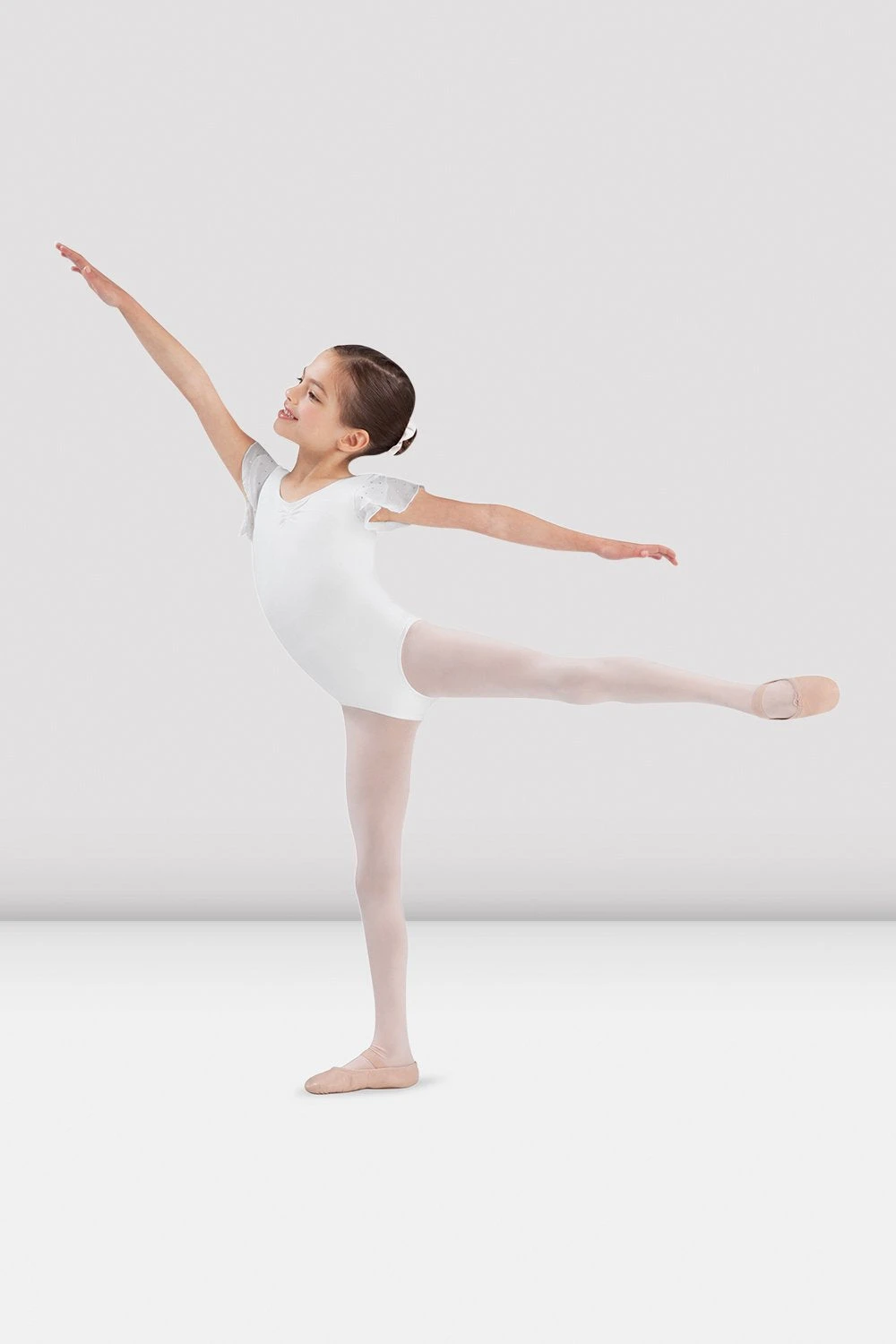 Girls Georgette Sequin Leotard 3 Girls Georgette Sequin Leotard