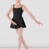 Girls Skirted Camisole Leotard 2 Girls Skirted Camisole Leotard -The Dancewear Shop CL3977 BLK 01