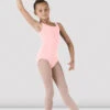 Girls Basic Round Neck Tank Leotard 1 Girls Basic Round Neck Tank Leotard -The Dancewear Shop CL5405 LPK 01