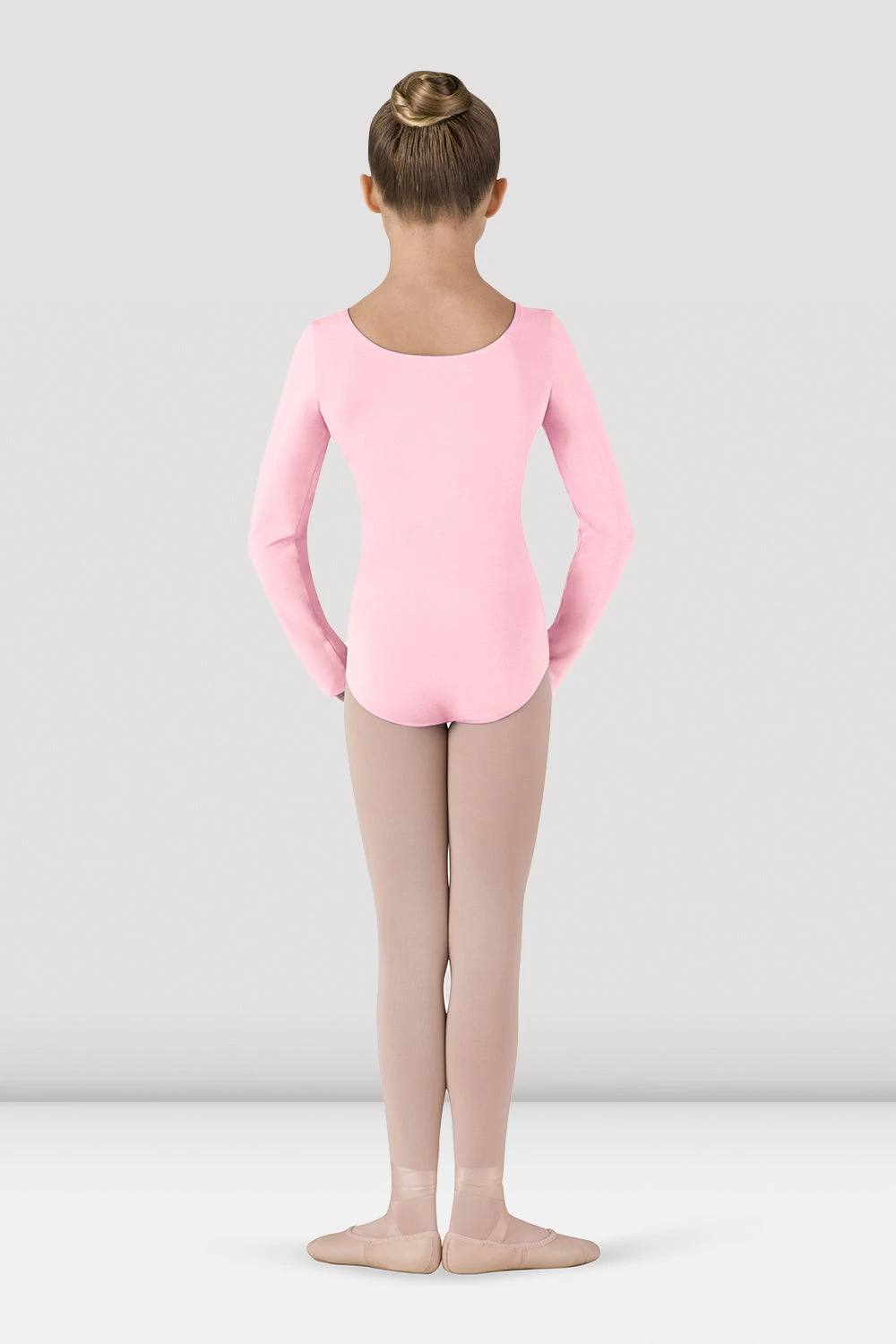Girls Basic Long Sleeve Leotard 4 Girls Basic Long Sleeve Leotard - Image 2