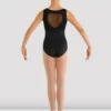 Girls Miame Heart Mesh Leotard 1 Girls Miame Heart Mesh Leotard -The Dancewear Shop CL7905 BLK 02