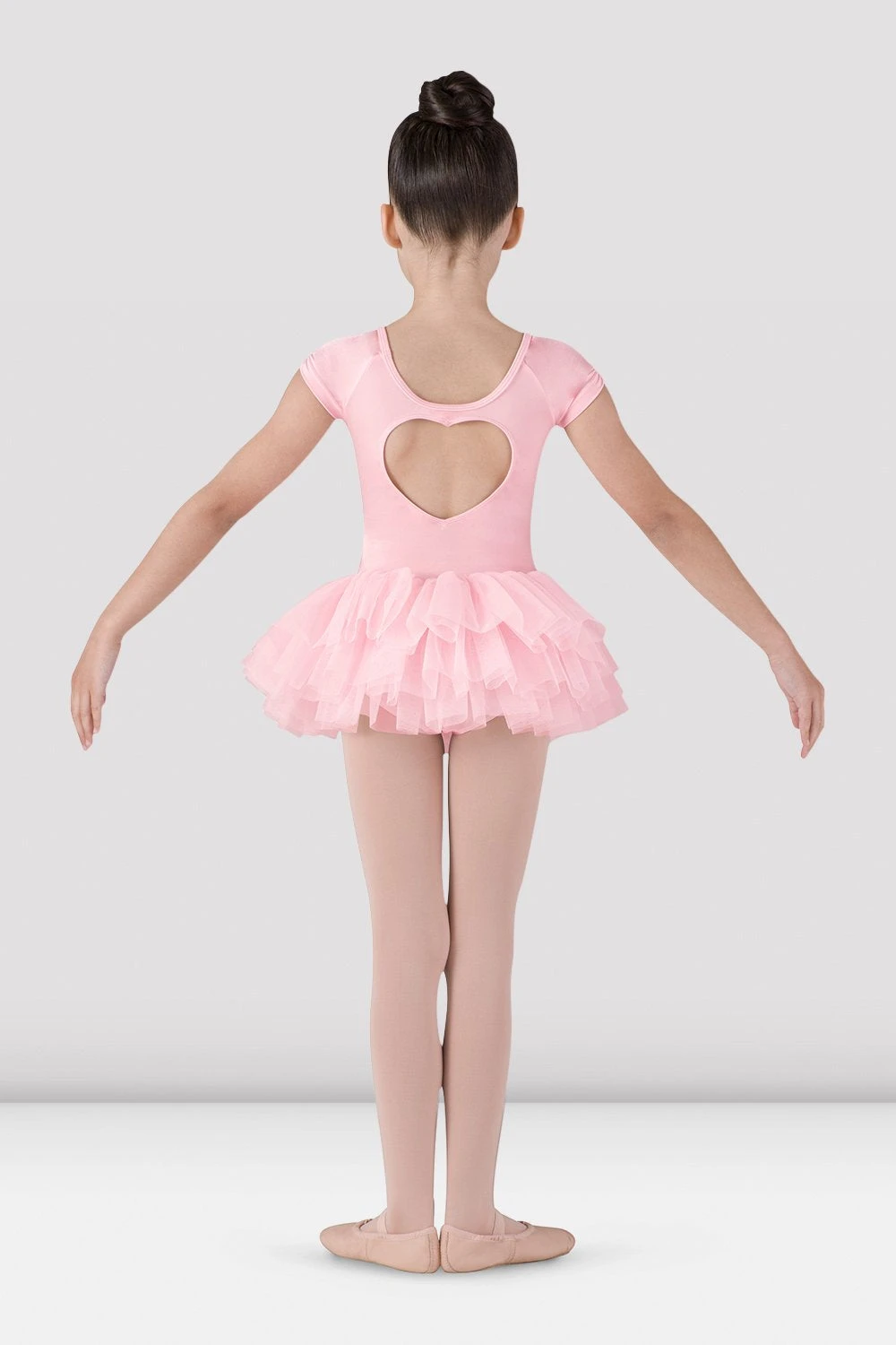 Girls Ife Heart Back Tutu Leotard 4 Girls Ife Heart Back Tutu Leotard - Image 2