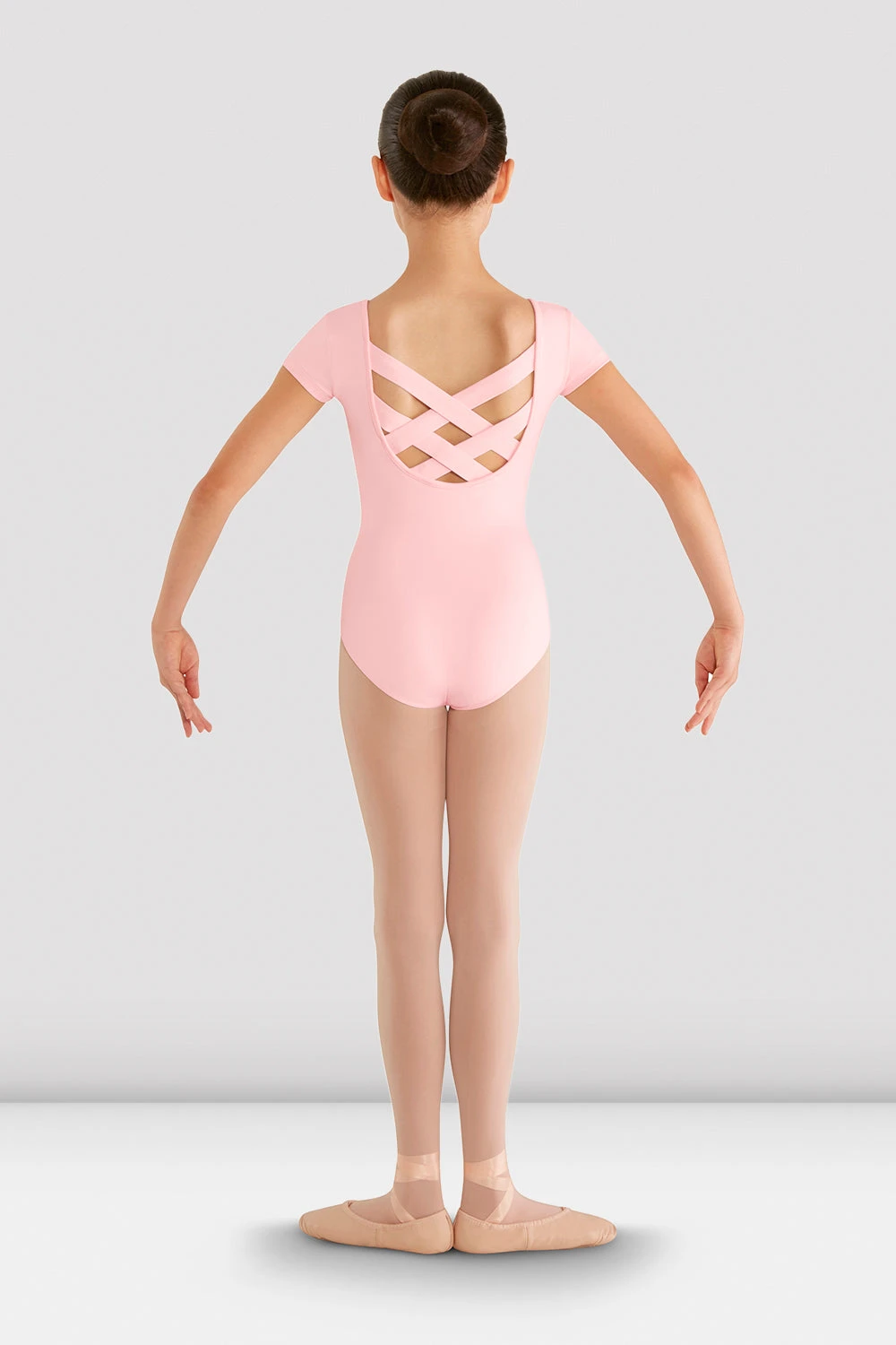 Girls Bellflower Crossback Leotard 4 Girls Bellflower Crossback Leotard - Image 2