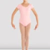 Girls Bellflower Crossback Leotard 2 Girls Bellflower Crossback Leotard -The Dancewear Shop CL8832 Front CDP