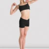 Girls Matea V Front Shorts -The Dancewear Shop CR2704 BLK 01