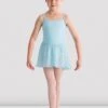 Girls Barre Stretch Waist Ballet Skirt 2 Girls Barre Stretch Waist Ballet Skirt -The Dancewear Shop CR5110 Front PTB