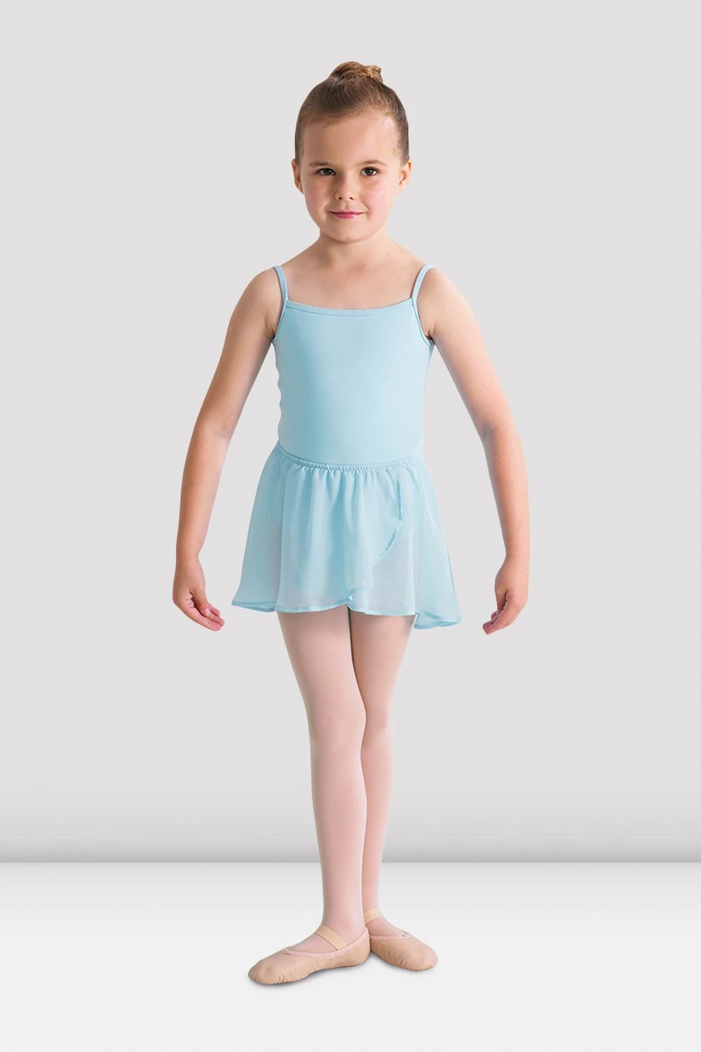 Girls Barre Stretch Waist Ballet Skirt 3 Girls Barre Stretch Waist Ballet Skirt