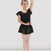 Girls Olesia Georgette Sequin Skirt 1 Girls Olesia Georgette Sequin Skirt -The Dancewear Shop CR5161 BLK 01