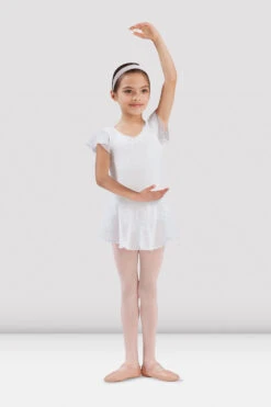 Girls Olesia Georgette Sequin Skirt