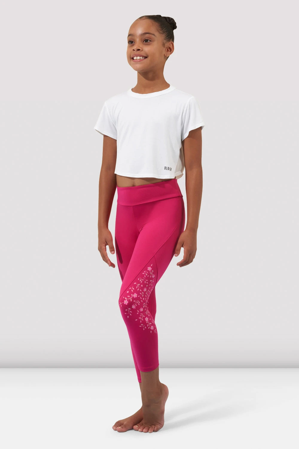 Girls Kyla Relaxed Fit Cropped T-Shirt 3 Girls Kyla Relaxed Fit Cropped T-Shirt