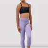 Girls Elsie Camisole Crop Top 1 Girls Elsie Camisole Crop Top -The Dancewear Shop CZ9357 BLK FRONT