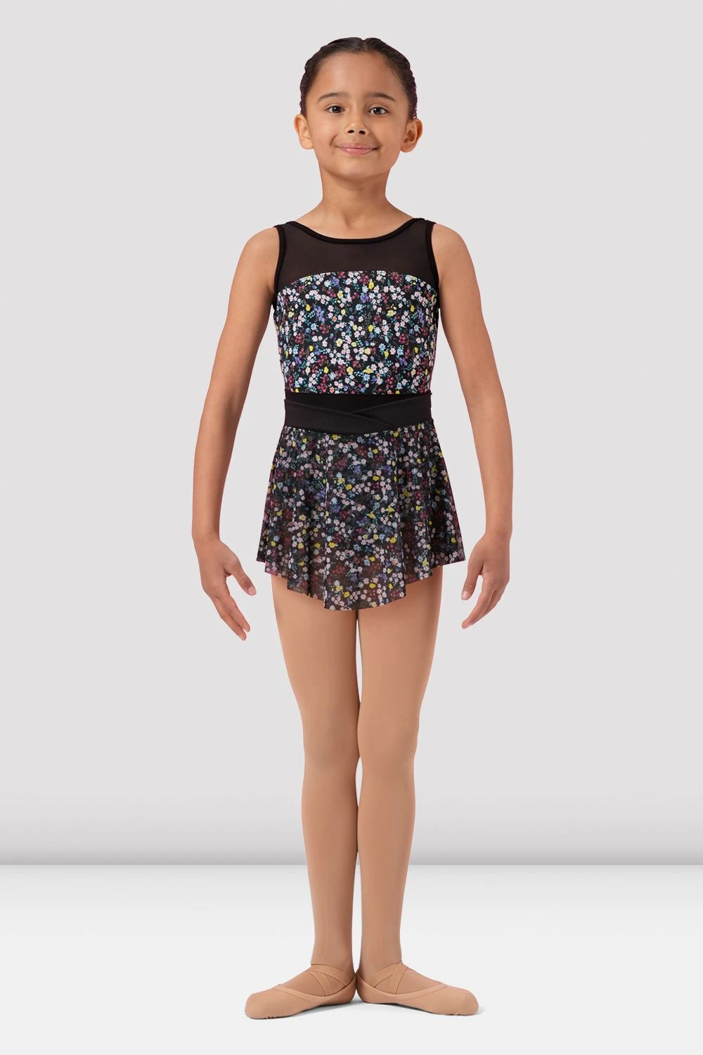 Girls Mirella Ditsy Floral Pull On Skirt 3 Girls Mirella Ditsy Floral Pull On Skirt