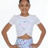 BLOCH X Flo Active Twist Front Tee 1 BLOCH X Flo Active Twist Front Tee -The Dancewear Shop IV9GNxCQ