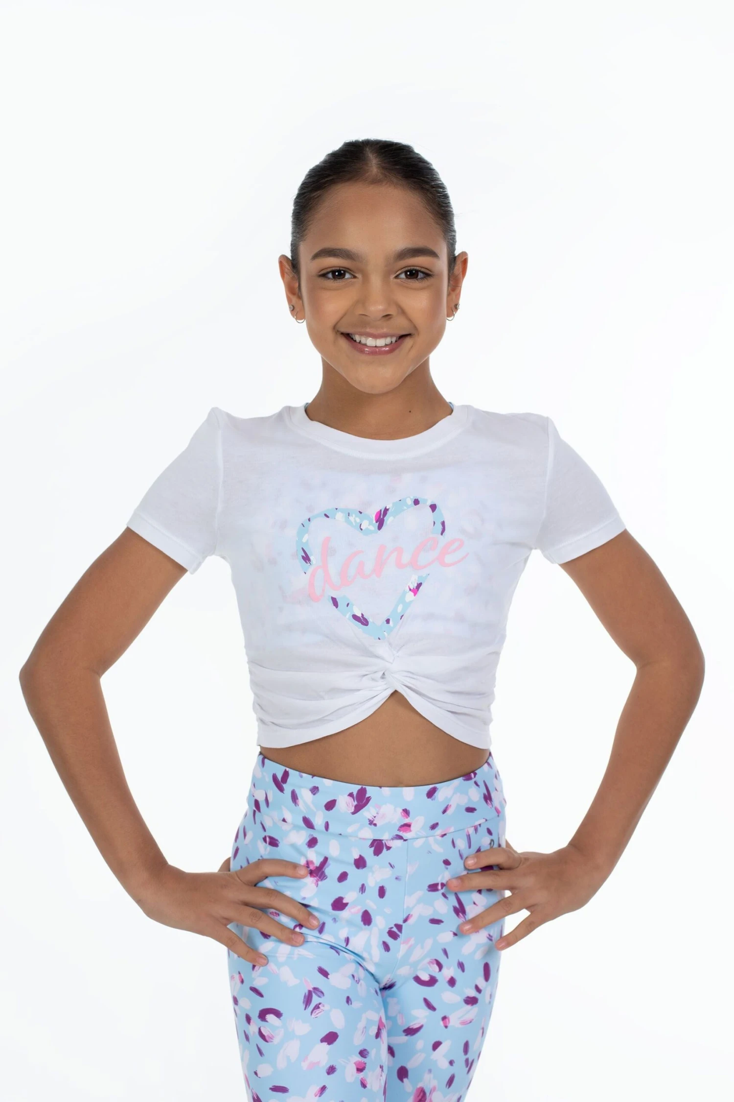 BLOCH X Flo Active Twist Front Tee 3 BLOCH X Flo Active Twist Front Tee