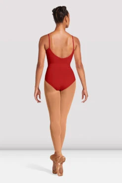Ladies Mirella Camisole Leotard 5 Ladies Mirella Camisole Leotard -The Dancewear Shop M201L RED BACK