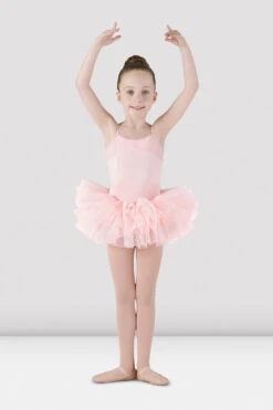 Girls Mirella Lace Up Back Tutu Dress