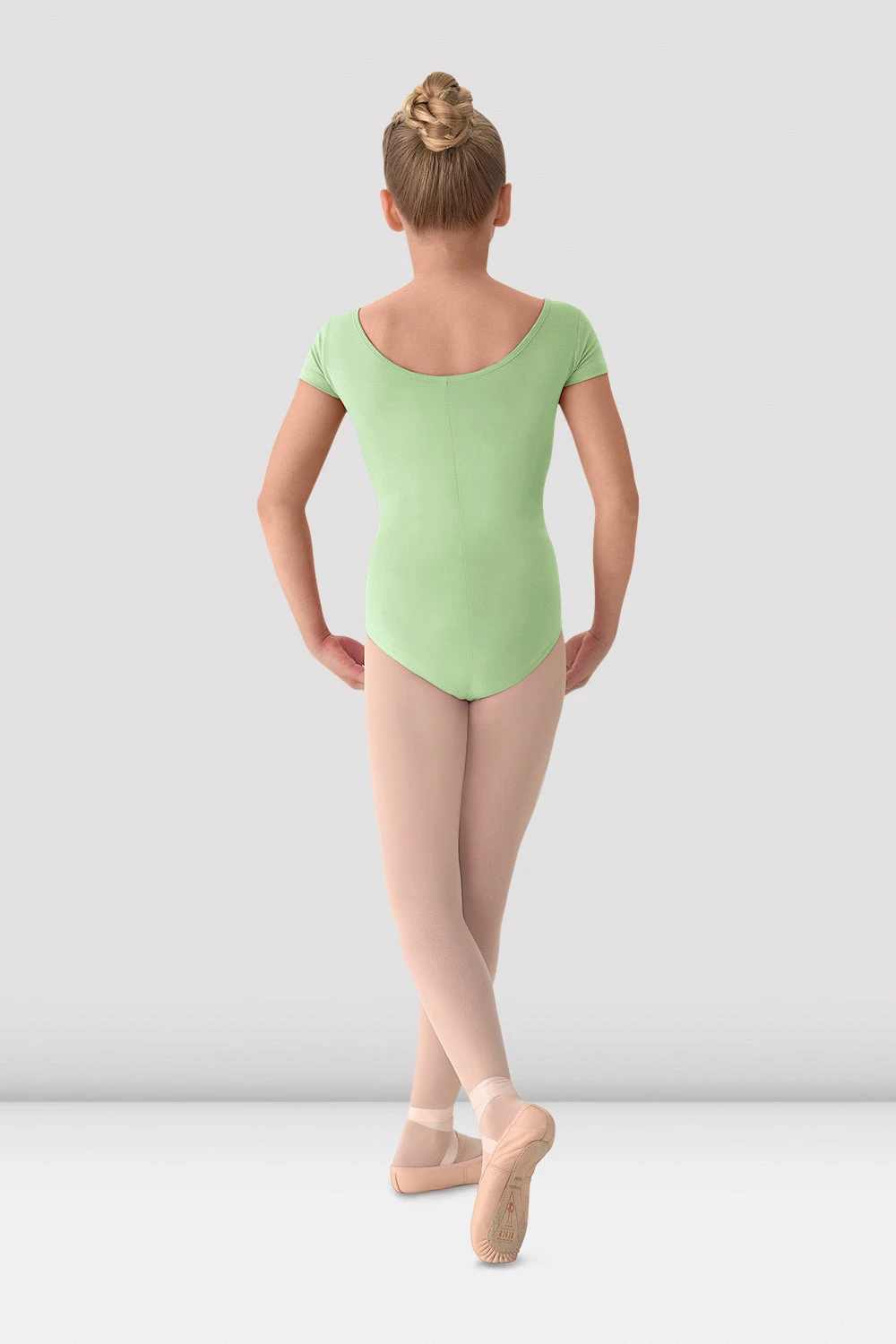 Girls Mirella Classic Short Sleeve Leotard 4 Girls Mirella Classic Short Sleeve Leotard - Image 2