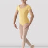 Girls Mirella Classic Short Sleeve Leotard 2 Girls Mirella Classic Short Sleeve Leotard -The Dancewear Shop M515C F BUT