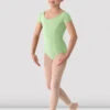 Girls Mirella Classic Short Sleeve Leotard 1 Girls Mirella Classic Short Sleeve Leotard -The Dancewear Shop M515C F SEF