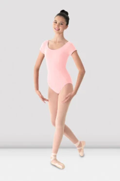 Girls Mirella Cap Sleeve Leotard