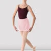 Ladies Mirella Georgette Wrap Skirt 1 Ladies Mirella Georgette Wrap Skirt -The Dancewear Shop MS12 F pale pink