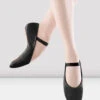 Childrens Dansoft Leather Ballet Shoes 2 Childrens Dansoft Leather Ballet Shoes -The Dancewear Shop S0205 BLK 01