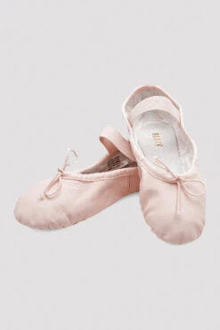 Toddler Dansoft Leather Ballet Shoes -The Dancewear Shop S0205G TPK 07