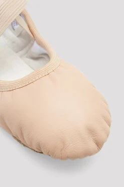 Ladies Odette Leather Ballet Shoes 15 Ladies Odette Leather Ballet Shoes -The Dancewear Shop S0246L PNK 10