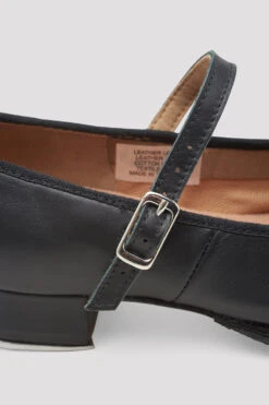 Childrens Tap-On Leather Tap Shoes -The Dancewear Shop S0302L BLK 09 9a904c8d 3ef3 4c13 ac89 fc844c053954