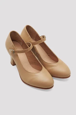Ladies Cabaret Character Shoes 15 Ladies Cabaret Character Shoes -The Dancewear Shop S0306L TAN 08