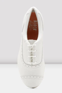 Ladies Jason Samuels Smith Tap Shoes 14 Ladies Jason Samuels Smith Tap Shoes -The Dancewear Shop S0313L WHT 06