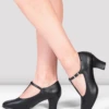 Ladies Roxie Character Shoes -The Dancewear Shop S0375 BLK 01