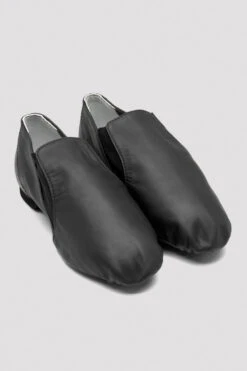 Childrens Leather Elasta Jazz Booties 7 Childrens Leather Elasta Jazz Booties -The Dancewear Shop S0499L BLK 07 09d652fc 0591 489b a39d 4a97e205821e
