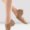 Ladies Leather Elasta Jazz Booties 2 Ladies Leather Elasta Jazz Booties -The Dancewear Shop S0499 Tan3