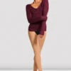 Ladies Celine Jumper -The Dancewear Shop Z0959 BUR FRONT