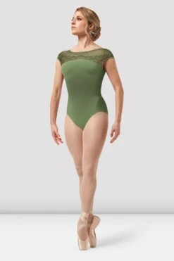Ladies Emma Cap Sleeve Leotard