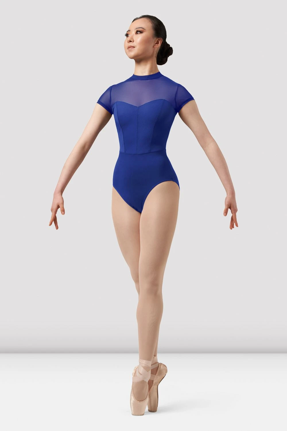 Ladies Mirella Chevron Cap Sleeve Leotard 3 Ladies Mirella Chevron Cap Sleeve Leotard