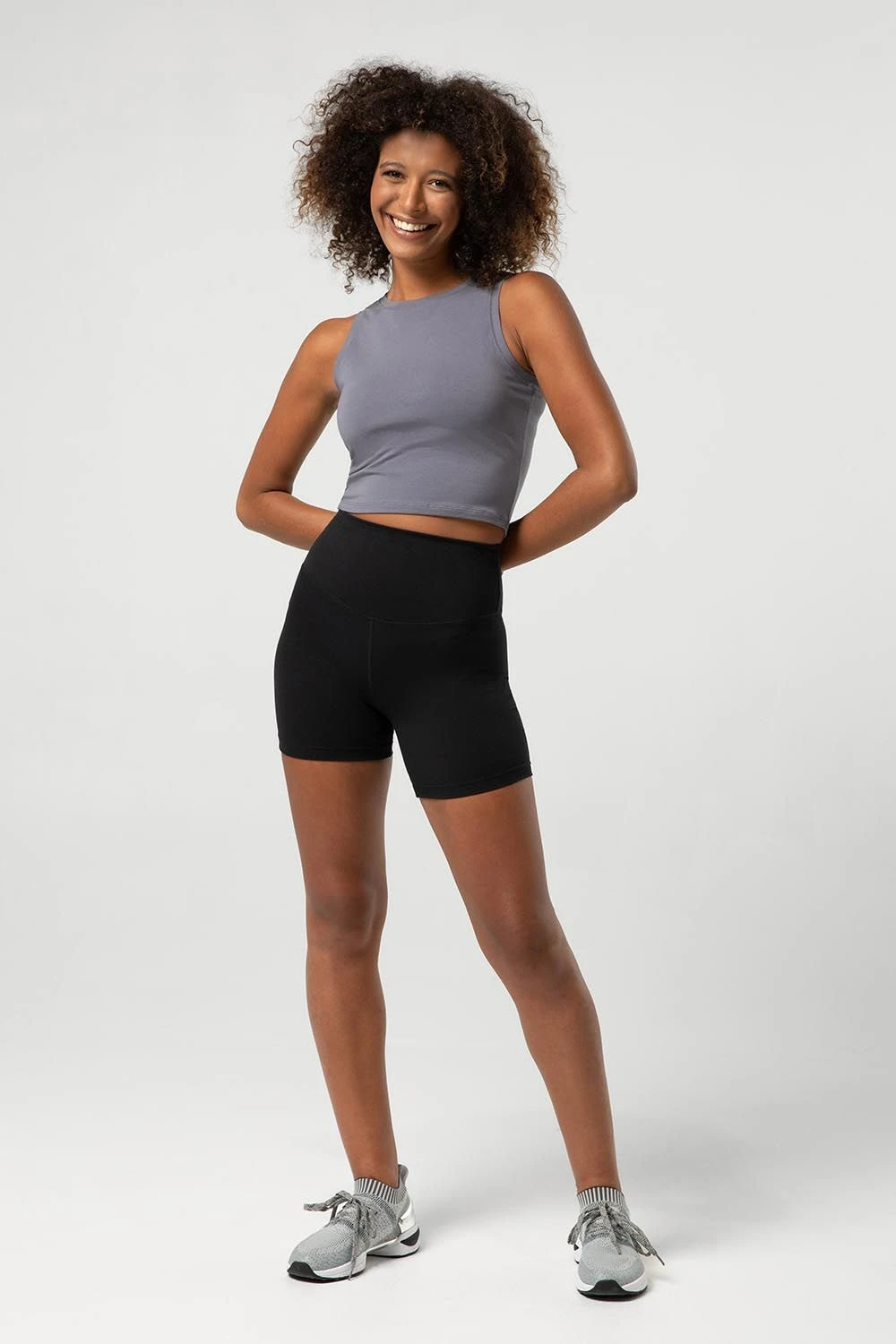 Ladies Heritage Bloch Print Crop Tank 3 Ladies Heritage Bloch Print Crop Tank